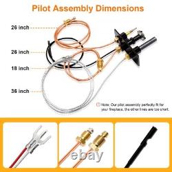 10002265 Propane Gas (LP) Pilot Assembly Replacement Parts for Majestic, Mone