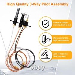10002265 Propane Gas (LP) Pilot Assembly Replacement Parts for Majestic, Mone