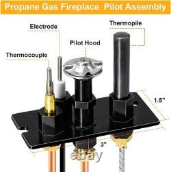 10002265 Propane Gas (LP) Pilot Assembly Replacement Parts for Majestic, Monesse