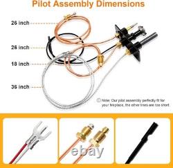 10002265 Propane Gas (LP) Pilot Assembly Replacement Parts for Majestic, Monesse