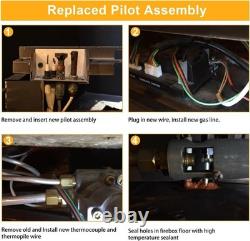 10002265 Propane Gas (LP) Pilot Assembly Replacement Parts for Majestic, Monesse