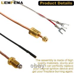 10002265 Propane and Natural Gas 3 Way Pilot Assembly Parts Replacement for HHT