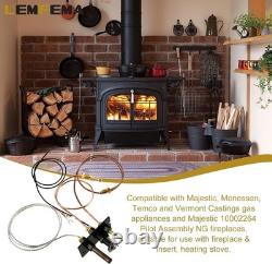 10002265 Propane and Natural Gas 3 Way Pilot Assembly Parts Replacement for HHT