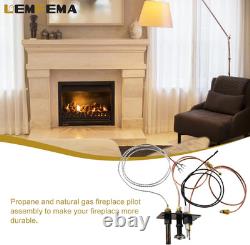 10002265 Propane and Natural Gas 3 Way Pilot Assembly Parts Replacement for HHT