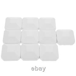 10 PCS Coal Replacement Parts Bbq Fireplace Briquettes Gas Grill