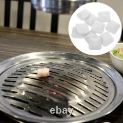 10 PCS Coal Replacement Parts Briquettes for Gas Grilling Bbq Fireplace