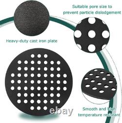11.5In round Cast Iron Fire Grate Replacement Parts for Kamado Joe Big Joe Hi
