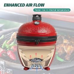 11.5In round Cast Iron Fire Grate Replacement Parts for Kamado Joe Big Joe High