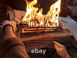 15-24 Burner Pan for Gas Fireplace Gas Fireplace Burner Gas 15-24 Burner Pan for Gas Fireplace Gas Fireplace Burner Gas