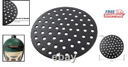 17-Inch Cast Iron Fire Grate for Big Green Egg Durable BBQ Replacement Part