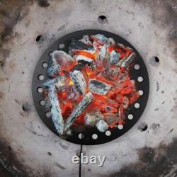 17-Inch Cast Iron Fire Grate for Big Green Egg Durable BBQ Replacement Part