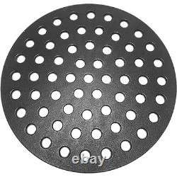 17 Round Cast Iron Fire Grate Replacement Weber 22 Kettle Grill Charcoal New