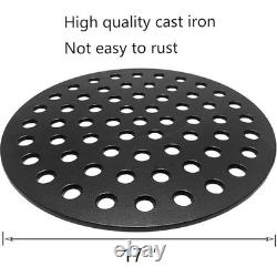 17 Round Cast Iron Fire Grate Replacement Weber 22 Kettle Grill Charcoal New