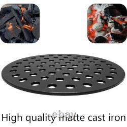 17 Round Cast Iron Fire Grate Replacement Weber 22 Kettle Grill Charcoal New