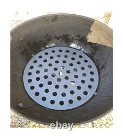 17 inch Round Cast Iron Fire Grate Replacement Parts for XLarge Big. Fast Ship
