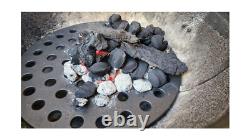 17 inch Round Cast Iron Fire Grate Replacement Parts for XLarge Big. Fast Ship
