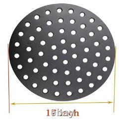 17 inch Round Cast Iron Fire Grate Replacement Parts for XLarge Big Green Egg