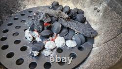 17 inch Round Cast Iron Fire Grate Replacement Parts for XLarge Big Green Egg