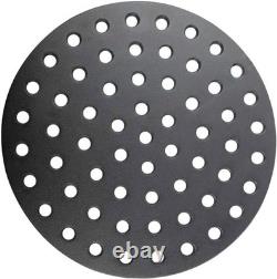 17 inch Round Cast Iron Fire Grate Replacement Parts for XLarge Big Green Egg, Fi