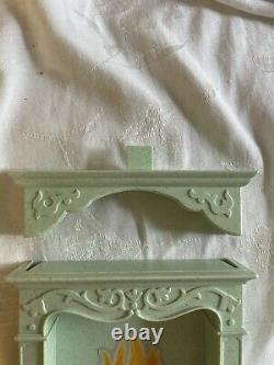 1995 Barbie Victorian Mansion Pink Dream House Fireplace Mantel Replace Parts