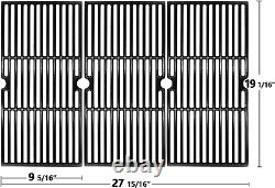 19 1/16 X 28-Inch Porcelain Coated Cast Iron Grill Grates Grids Replacement Part