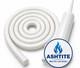 1 Inch X 10 Feet Fiberglass Rope Door Gasket Kit High Temp Adhesive Replacement