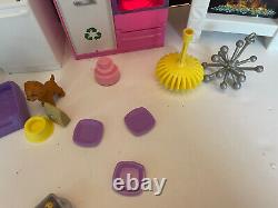 2018 Barbie Dream House Replacement Parts Bed Fireplace Kitchen Refrigerator