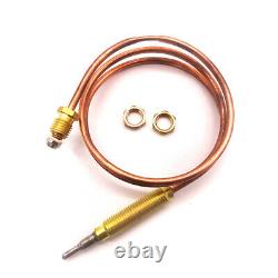 24\ Hermocoupler BBQ Fireplace Gas Thermocoupler Heater Parts Replacement