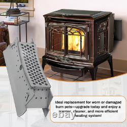 250-00128 Firepot Burnpot Replacement for Lopi & Avalon Large Pellet Stoves, 993