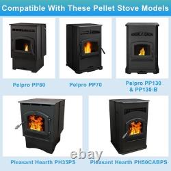 2RPM Feed Auger Motor for Pellet Stoves Compatible with PP130, PH50CABPS, TSC9