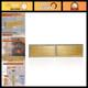 2.5x12.75x1 Wood Stove Catalytic Combustor, Honeycomb Ceramic, Longer Burn, Repl