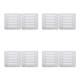2 Pcs Fire Pit Vent Cover Replacement Parts Accessories Fireplace Outside Grill