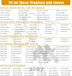 2 Pcs Natural Gas Pilot Assembly for Direct Vent Fireplaces, Compatible with Len