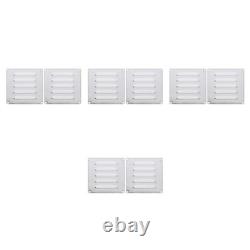 2 Pcs Replacement Parts Accessories Fireplace Vent Cover outside