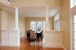 2 inches x 5/8 inches x 94-1/2 inches Panel Moulding, 7 Pack, Primed White