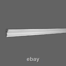 2 inches x 5/8 inches x 94-1/2 inches Panel Moulding, 7 Pack, Primed White