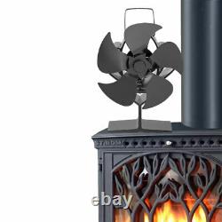 2pcs Fireplace Fan Replacement Blades Part Blade Universal Wood/Log Burners