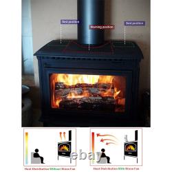 2x Fireplace Stoves Fan Replacement 5/6/7 Blades Part Wood/Log Burners