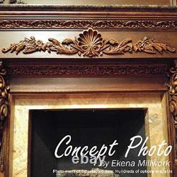35 1/8W x 12 1/2H x 2 1/8P Flower Basket Center Onlay