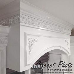 35 1/8W x 12 1/2H x 2 1/8P Flower Basket Center Onlay
