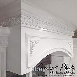 35 1/8W x 12 1/2H x 2 1/8P Flower Basket Center Onlay