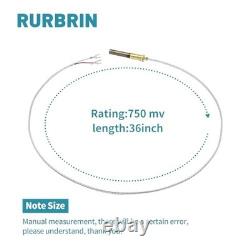 36 750mV Thermopile Thermocouple Replacement for Gas Fireplace, Stove & Heater