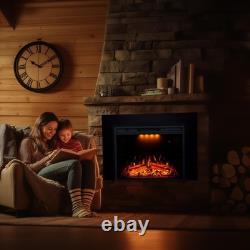 36 Electric Fireplace Heater Insert Trim Kit for 27 High Home Decor