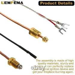 3-Way Pilot Assembly Replacement for Propane & Natural Gas Fireplaces & Stoves