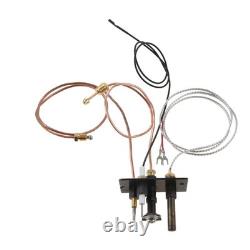 3-Way Pilot Assembly Replacement for Propane & Natural Gas Fireplaces & Stoves