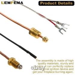 3-Way Pilot Assembly for Propane & Natural Gas Fireplaces & Stoves Replacement
