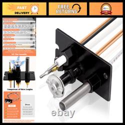 3-Way Propane Gas Pilot Assembly Kit for Fireplaces Replacement Parts with The