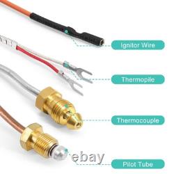 4021-732 Natural Gas Assembly with Thermocouple Thermopile Fireplace Replacement