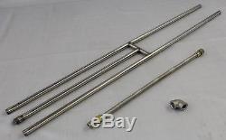 48 Stainless H Burner Kit Fireglass Fireplace Firepit