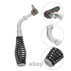 4Pcs Black Iron Spring Stove Handle Replacement Heat Resistant Fireplace Part